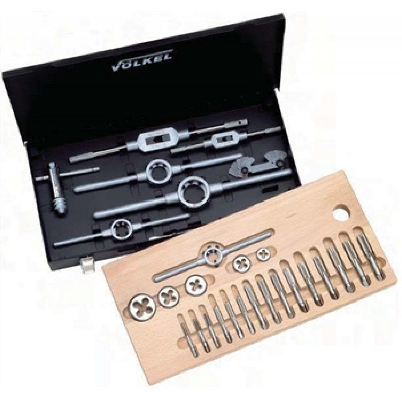 Völkel 48030 Kılavuz Pafta Takımı BSW 1/8-1/2
