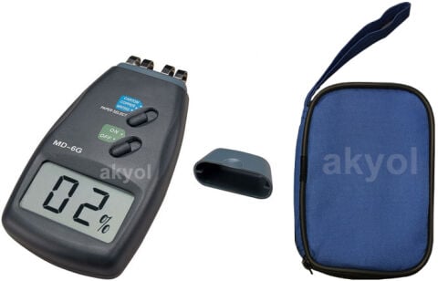 Kağıt Nem Ölçüm Cihazı MD-6G Dijital Nem Ölçer