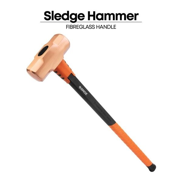 Groz SHFG/4/16/CU Fiber Saplı Bakır Kafa Madırga 1,8 Kg