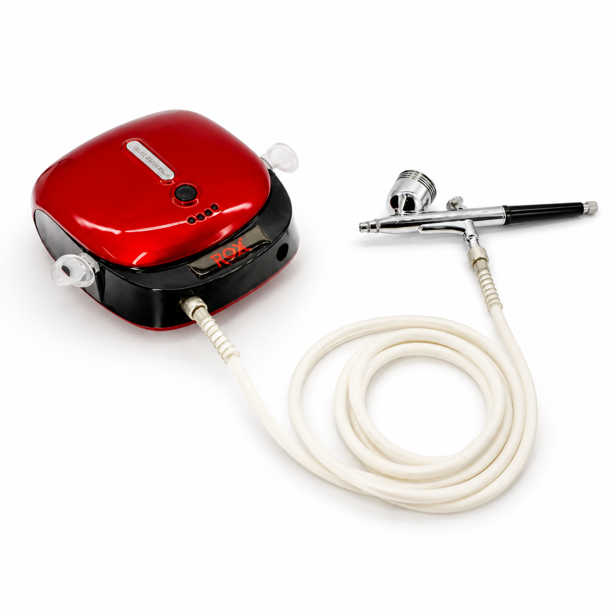 Rox 0066 Akülü Airbrush Kompresör Mini Boya Tabancası Seti