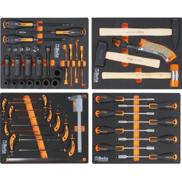 Beta BW2400S XL09/E-XL 9 Çekmeceli Dolu Takım Arabası 487 Parça