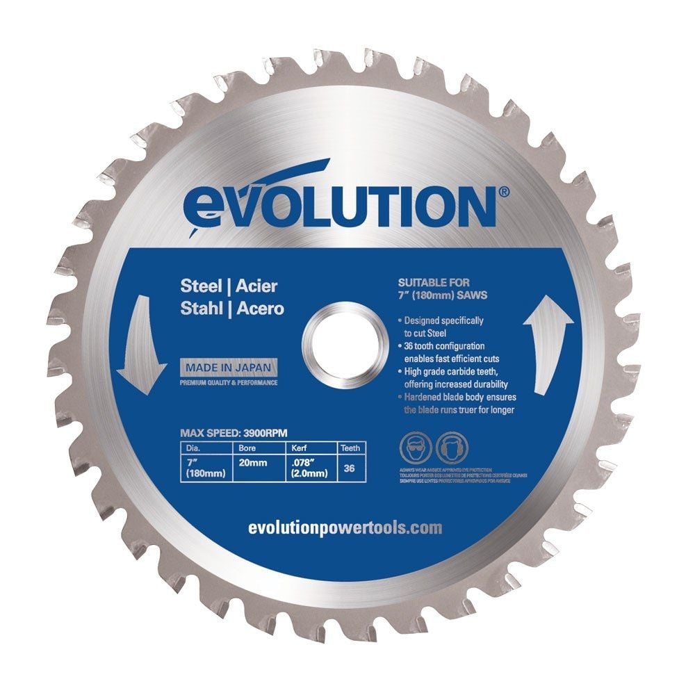 Evolution Yedek Çelik Testere 180 mm