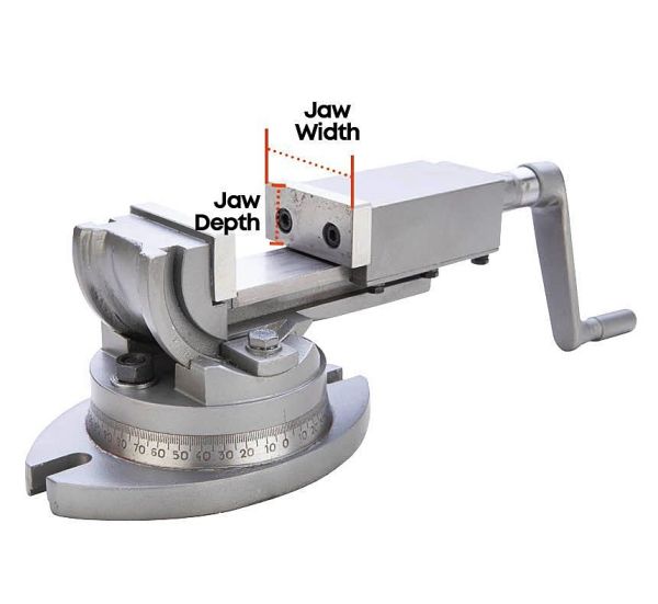 Groz AMV/SP/150 Açılı Freze Mengene 150 mm