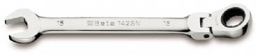 Beta 142SN 10 Mafsallı Cırcır Anahtar 10x10mm