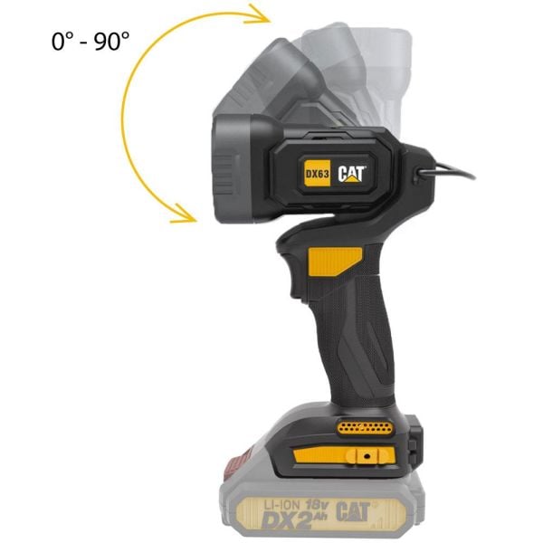 CAT DX63B Led El Feneri (Akü Dahil Değildir) 18Volt 400 Lümen