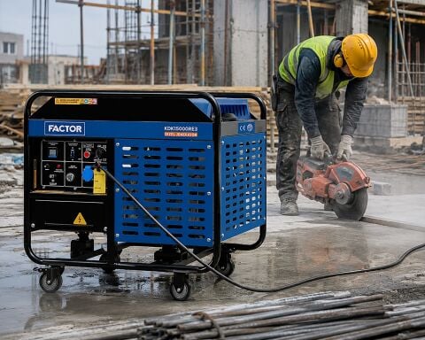 Factor KDK15000RE3 15 kVA Trifaze Dizel Jeneratör – Marşlı, Dayanıklı Performans Jeneratörü
