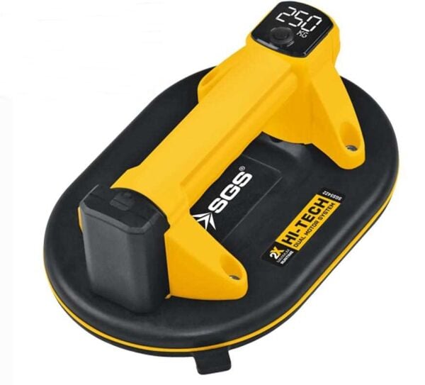 SGS 5422 Hi-Tech Hava Pompalı Akülü Vantuz 7,4V/2,0 Ah - 250 kg