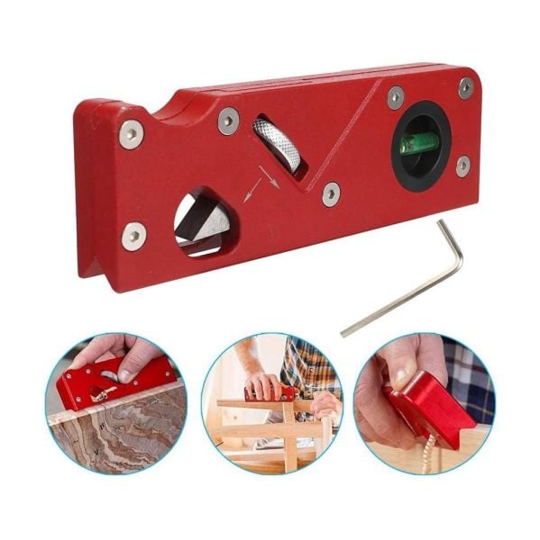 Terazili Köşe Omuz Rende | Ayarlanabilir Derinlikli Ahşap Pah Rendesi | Rox Wood 0104