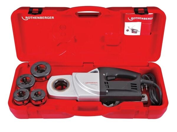 Rothenberger Supertronic 1250 Elektrikli El Tipi Pafta Makinası | 1''-1.1/4'' Boru Diş Açma Makinesi