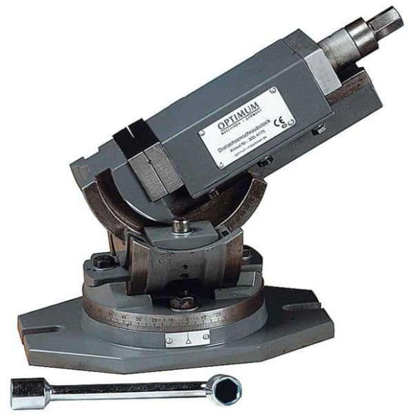 Optimum MV3-75 Üç Açılı Mengene 75 mm