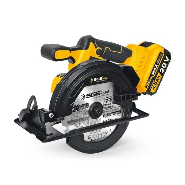 SGS 5541 Akülü Daire Sunta Kesme Testeresi 20V / 4.0Ah - 165 mm