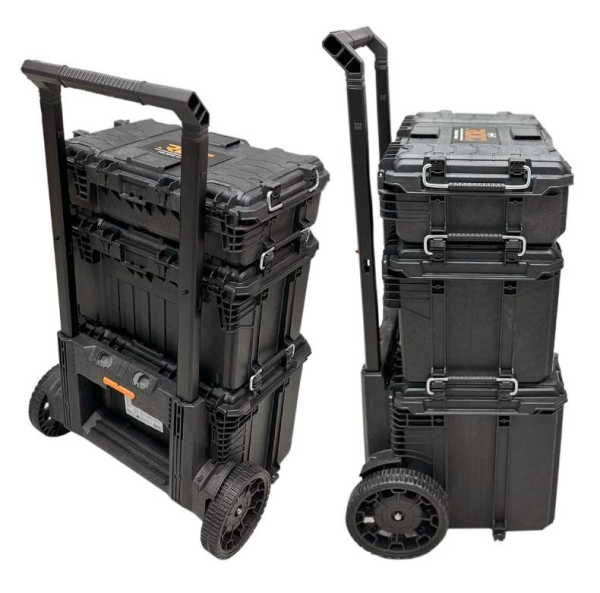 Keter Rigid Roc Set Tekerlekli Takım Çantası 3'lü Set