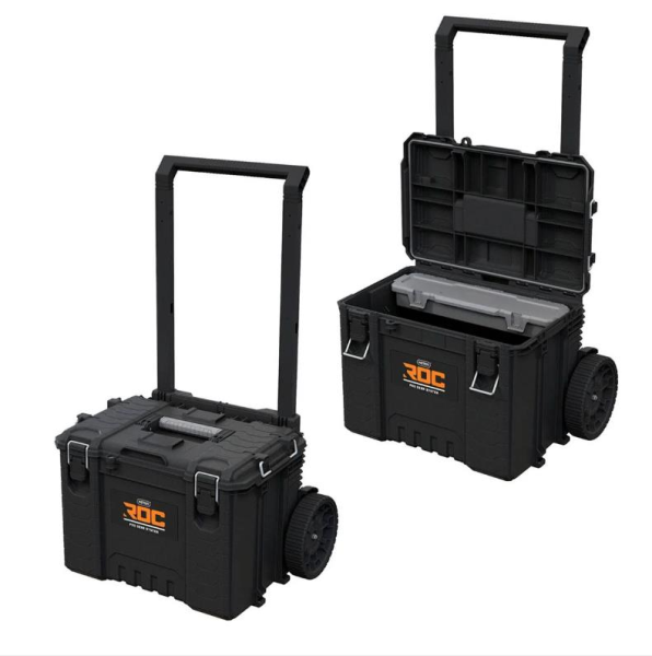 Keter Rigid Roc Set Tekerlekli Takım Çantası 3'lü Set