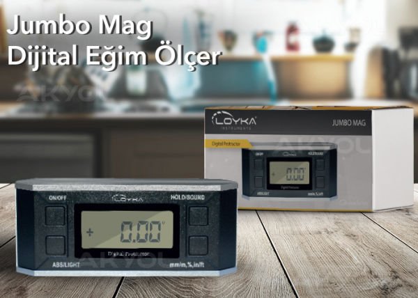 Loyka Jumbo Mag Dijital Eğim Ölçer