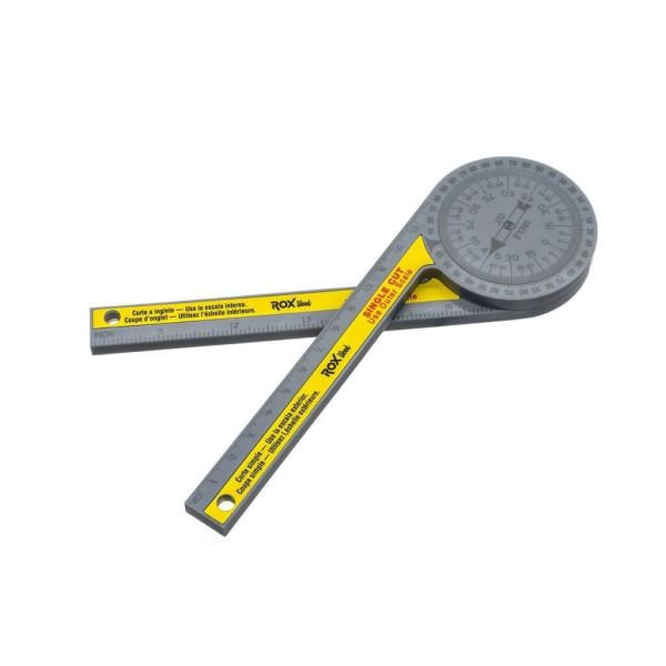 360° Açı Bulucu İletki Gönye | Katlanabilir Açı Ölçer ve Kesim Gönyesi | Rox Wood 0105