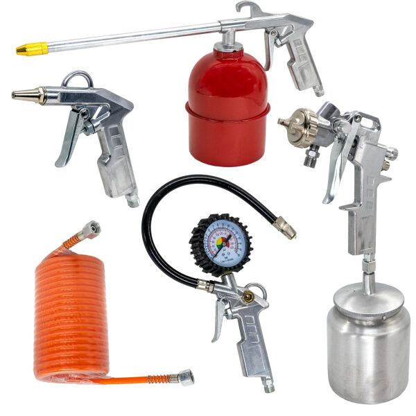 Daystar Havalı Alet ve Aksesuar Seti 5 Parça