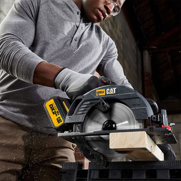 CAT DX53BC Li-ion Tek Akülü Şarjlı Daire Testere 18Volt 2.0Ah /185mm