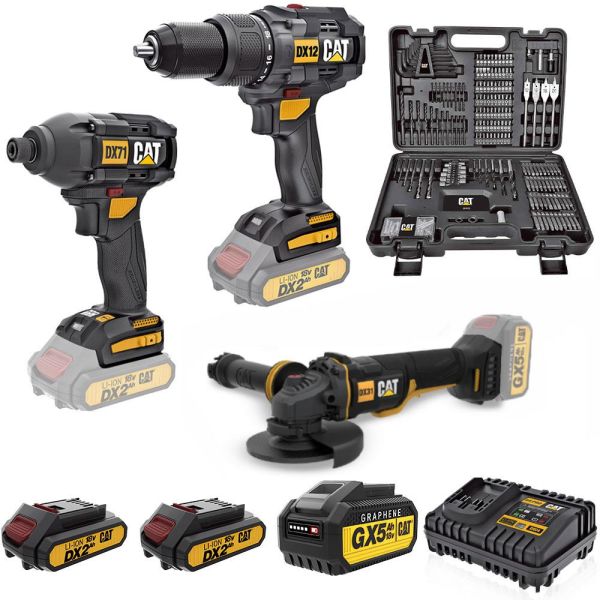 CAT DXKS6 DX12SET + DX31B + DX71B + GXB5 Pro Akülü Kombo Set