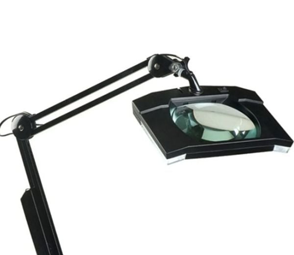 Steweld 8069-3D ESD Floresan Işıklı Masa Bağlantılı Büyüteç 3 X