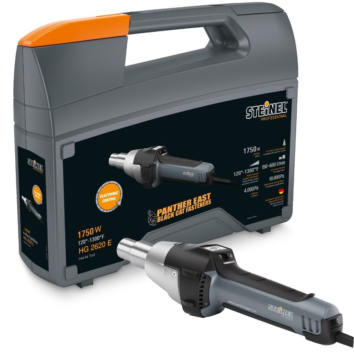 Steinel HG2620E Sıcak Hava Makinası Plastik Kutu