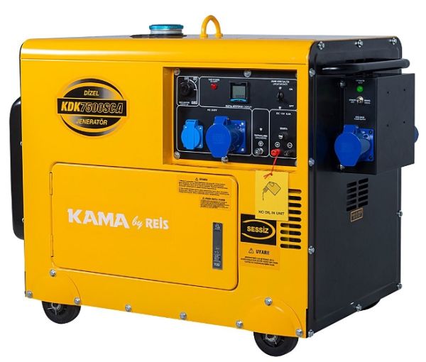Kama By Reis KDK7500SCA Otomatik Dizel Jeneratör 6,9 kVA Monofaze