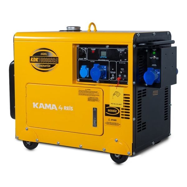 Kama By Reis KDK10000SCA Otomatik Dizel Jeneratör 6,9 kVA Monofaze