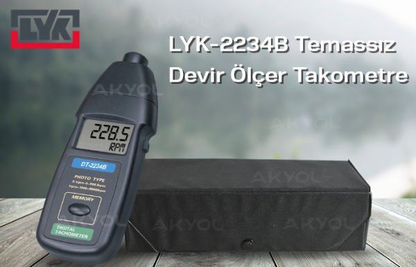 LYK 2234B Temassız Devir Ölçer Takometre