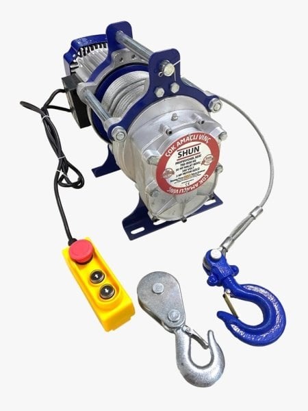 Shun 1500 kg. Profesyonel Çok Amaçlı Vinç 30 mt/380V