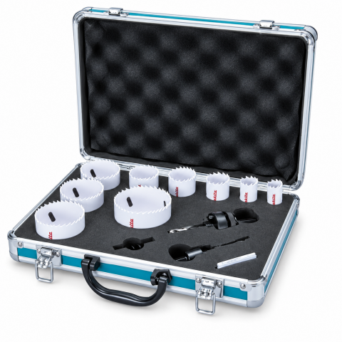 Makita D-47307 Bi-Metal Delik Testere Seti 16-76 mm (Çantalı Panç Seti)