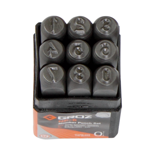 Groz NP/10 Rakam Zımba Takım 10 mm