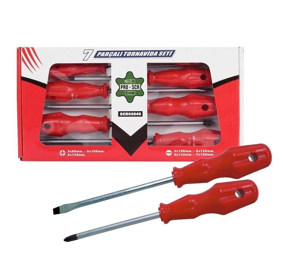 Pro-Scr 02645 Tornavida Seti 7 Parça