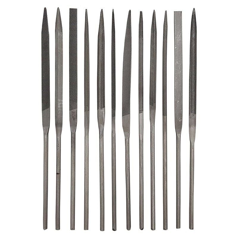 Three Files Saatçi Eğe 12 lı Set 140 mm