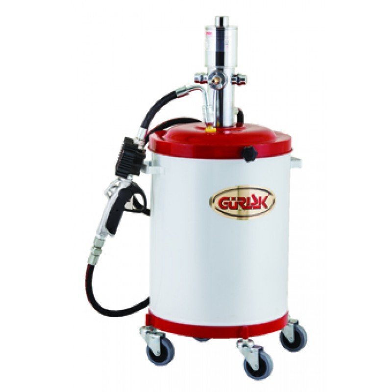 Gürışık 203B-1/30S Havalı İnce Yağ Pompası Sayaçlı Tabancalı 45 lt.
