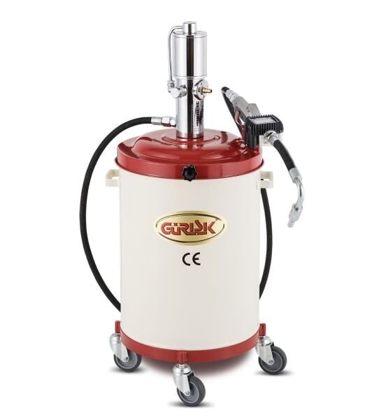 Gürışık 203B-1/30S Havalı İnce Yağ Pompası Sayaçlı Tabancalı 45 lt.