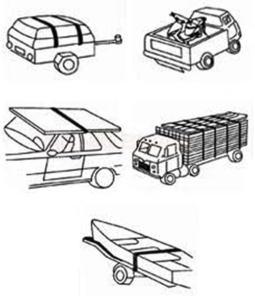 Jun Kaung JK05104 Araç Yük Bandı 5 mt