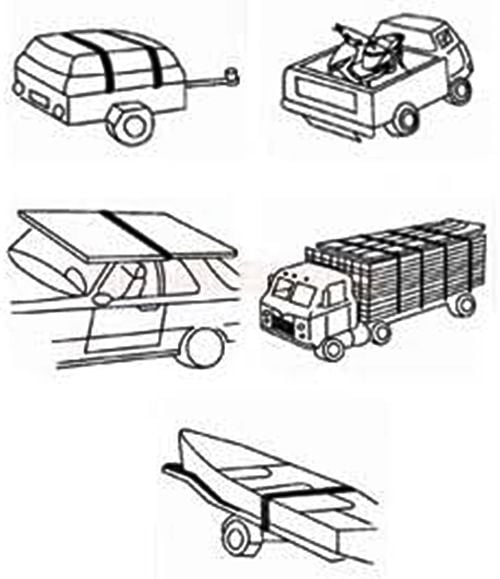 Jun Kaung JK05104 Araç Yük Bandı 5 mt