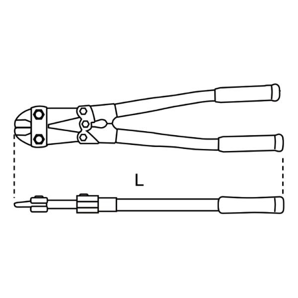 Beta 1101 Demir Kesme Makası 600mm