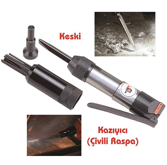 Gison GP-851I Havalı Keski+Kazıyıcı (Çivili Raspa)