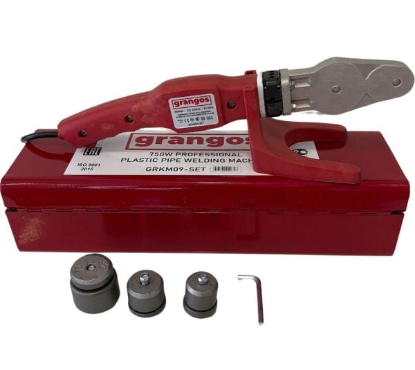 Grangos GRKM09-SET 750W Profesyonel Plastik Boru Kaynak Makinesi Setli