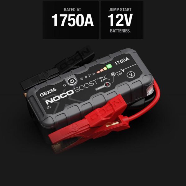 NOCO GBX55 Lityum Akü Takviye 12V 1750Amp + Powerbank + Led Lamba