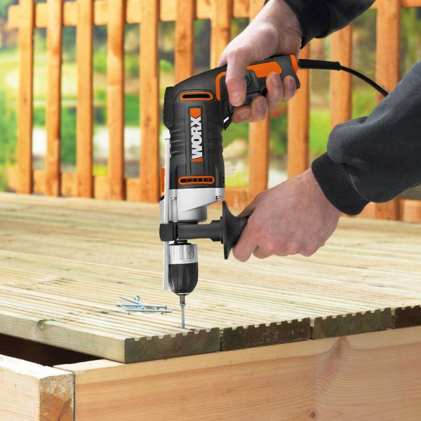 WORX WX328 Darbeli Matkap 810Watt 13mm+ 6 Adet Uç