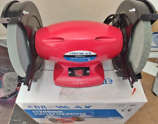 Euromax EX71005 Zımpara Taş Motoru 200 mm- 350W