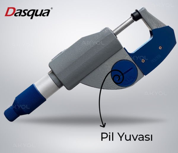 Dasqua 4220-2105 Hızlı Ölçüm Mikrometresi 0-25mm