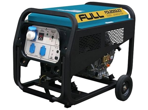 Full FDL8000LE3 Dizel Jeneratör 7,5 kVA İpli/Marşlı Trifaze
