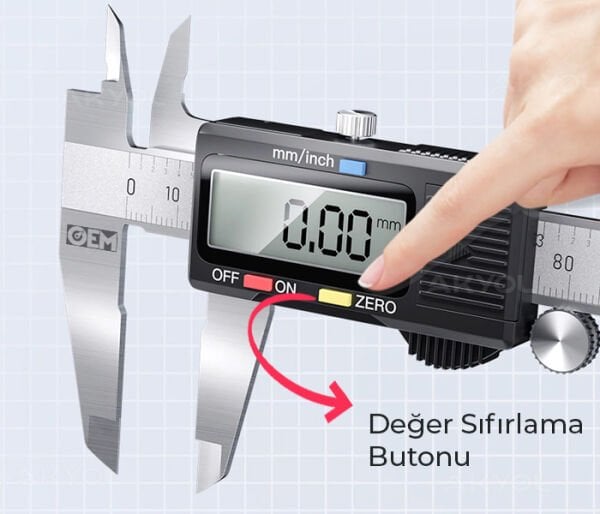 OEM KMP150 Dijital Kumpas 0-150mm