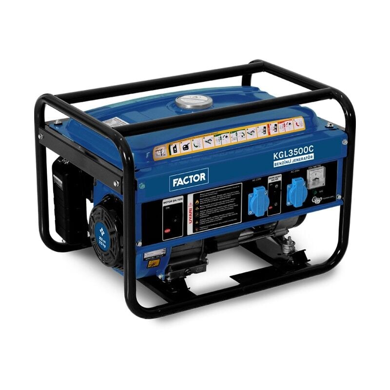 Factor FCKGL3500C 3.5 Benzinli Jeneratör 3.5 KVA İpli