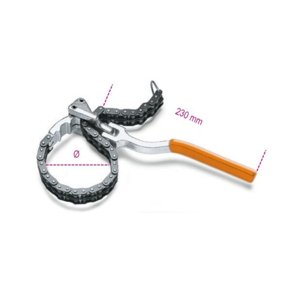 Beta,1488 Zincirli Filitre Sökeceği 230  mm