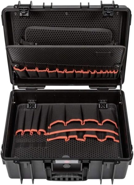 Knipex Boş ABS Takım Çantası - 480x215x356 mm Profesyonel Alet Çantası (00 21 36LE)