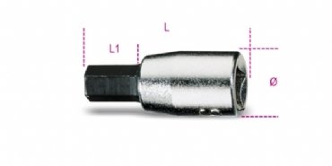 Beta 900ME 1/4'' Lokmalı Allen 5mm
