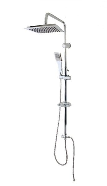 Fleko DS-01 Profesyonel Kare Baş Banyo Duş Seti